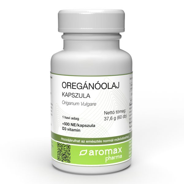 Aromax Pharma Oregánóolaj kapszula 60x
